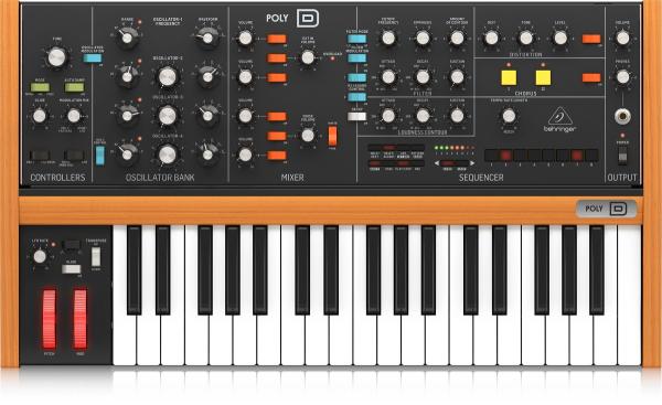 BEHRINGER POLY D SINTETIZZATORE ANALOGICO POLIFONICO 37 TASTI A 4 VOCI