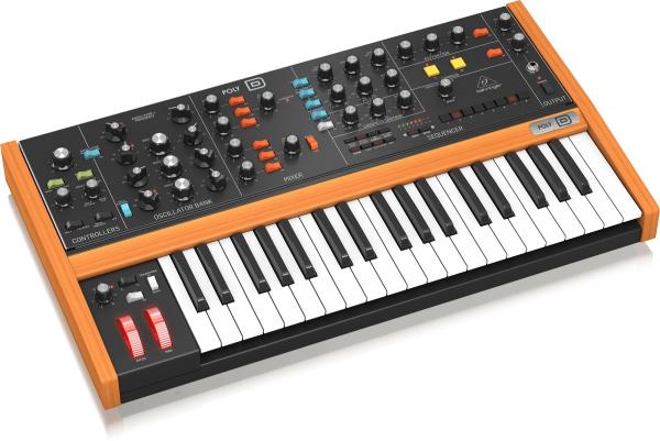 BEHRINGER POLY D SINTETIZZATORE ANALOGICO POLIFONICO 37 TASTI A 4 VOCI