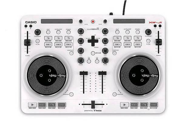 Casio XW-J1 controller vjay e djay per iPad iPhone - veejay deejay