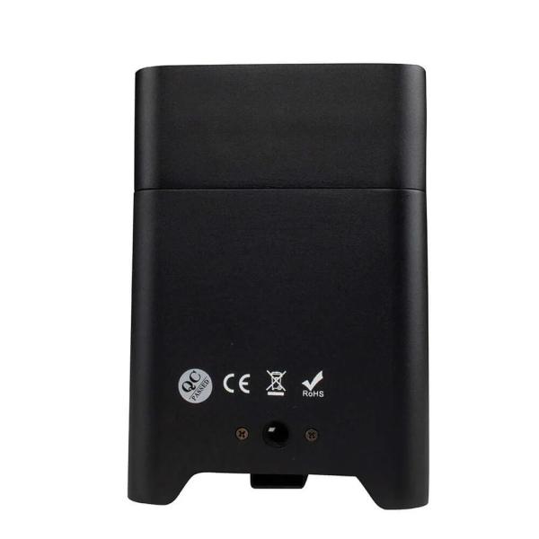 SHEHDS ARCHITETTURALE LED 6 x 18 WATT RGBWYP A BATTERIA RICARICABILE DMX CONTROLLO APP MASTER SLAVE WIRELESS