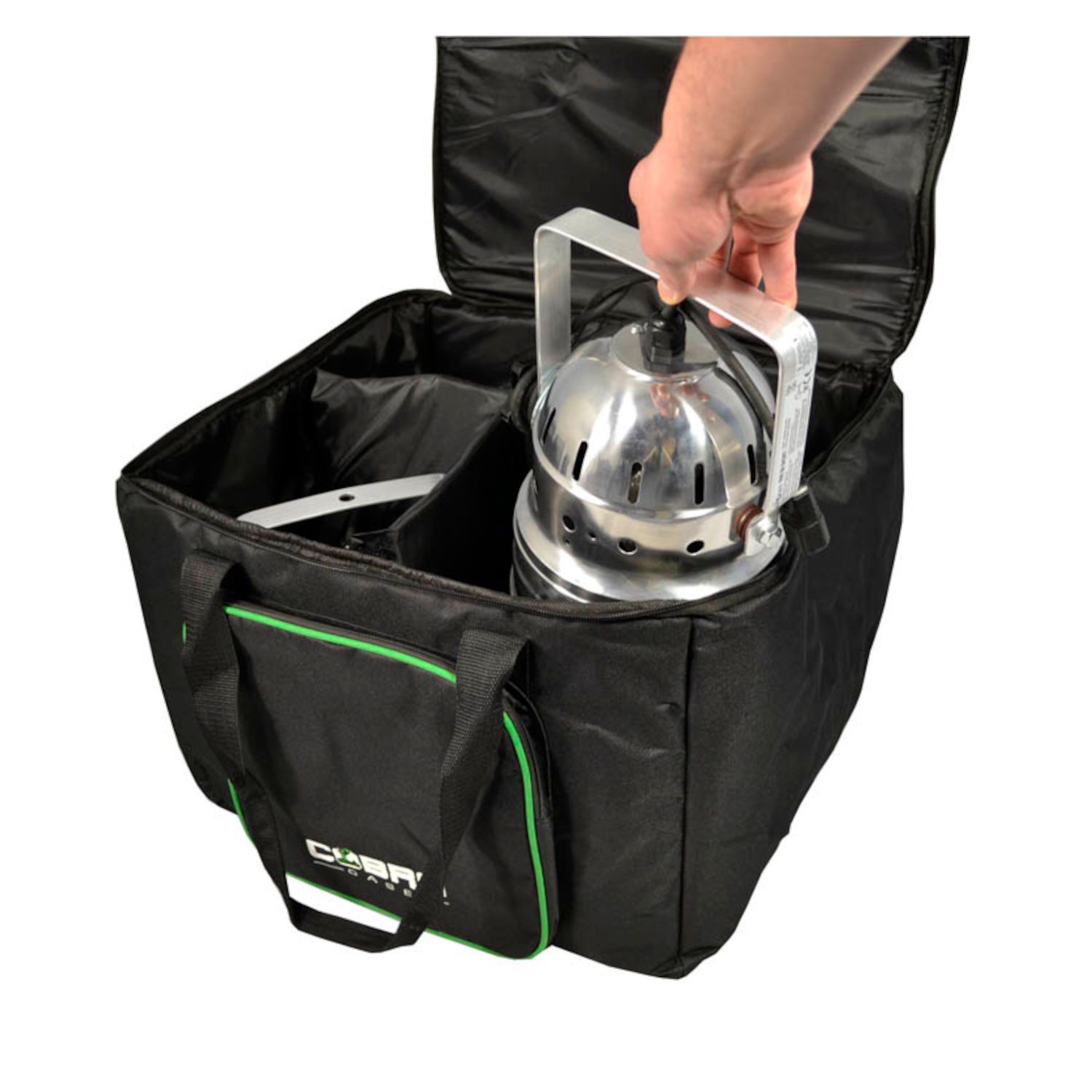 COBRA CC1031 BORSA UNIVERSALE IMBOTTITA BAG PER 4 PAR O EFFETTI LUCE 455 x 455 x 355 MM