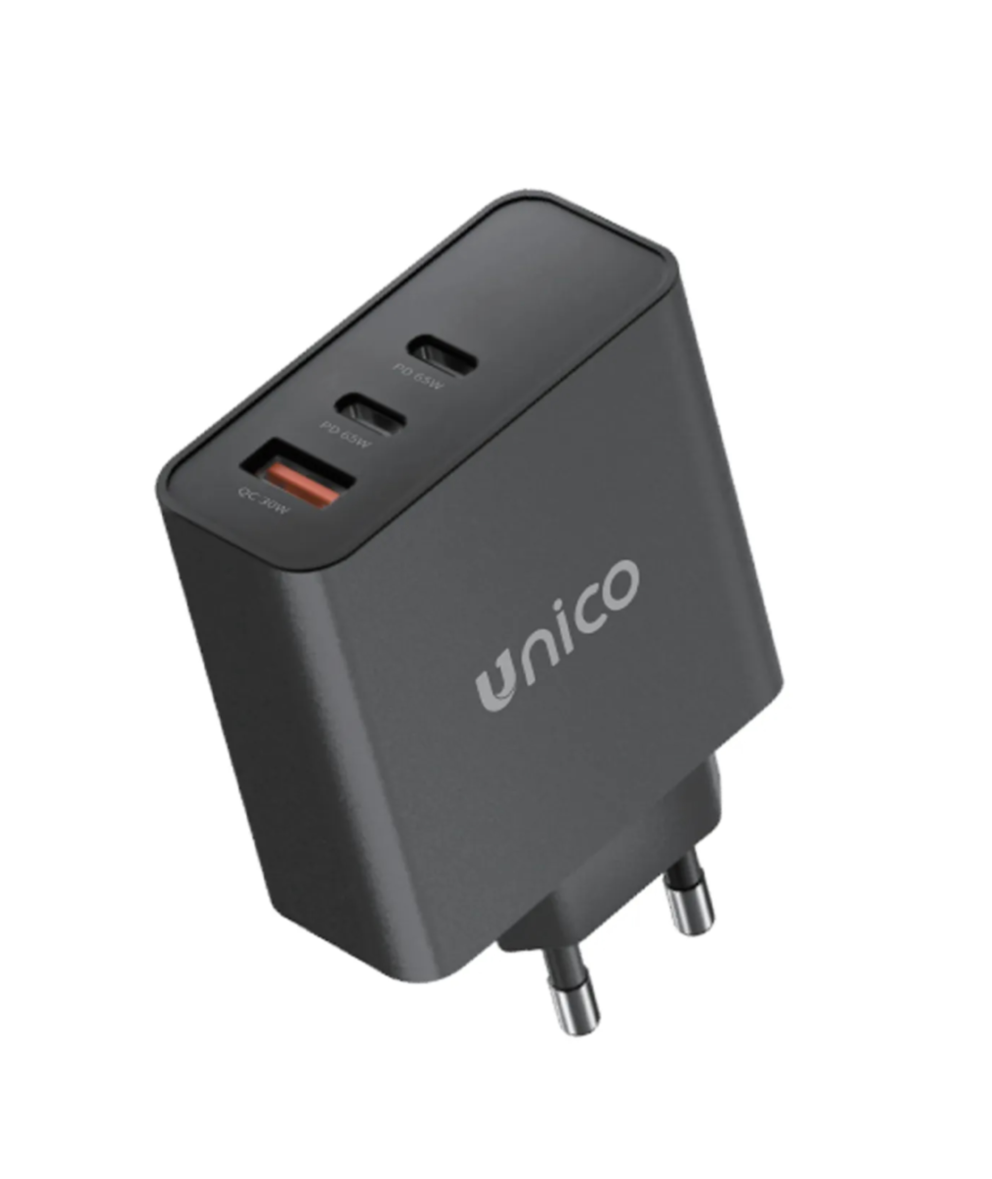 UNICO Caricatore 65W a 3 porte