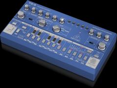 BEHRINGER TD-3 BU BLUE SINTETIZZATORE ANALOGICO DI BASSI CON STEP SEQUENCER ARPEGGIATORE E FILTRO RISONANTE EX-DEMO
