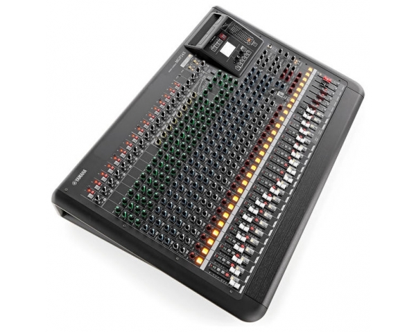 YAMAHA MGP24X MIXER ANALOGICO 24 CANALI EFFETTI USB STAFFE RACK ALIMENTATORE EQUALIZZATORE 16 INGRESSI MICROFONICI 24 INGRESSI L