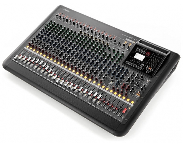 YAMAHA MGP24X MIXER ANALOGICO 24 CANALI EFFETTI USB STAFFE RACK ALIMENTATORE EQUALIZZATORE 16 INGRESSI MICROFONICI 24 INGRESSI L