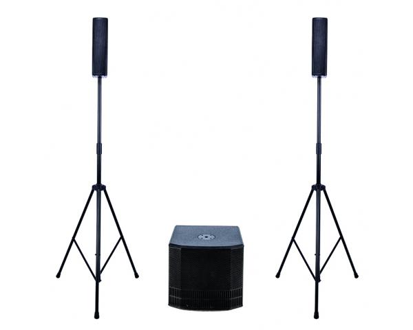 DB TECHNOLOGIES DB ES503 IMPIANTO COMPLETO ATTIVO 1000W SUBWOOFER + SATELLITI