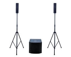 DB TECHNOLOGIES DB ES503 IMPIANTO COMPLETO ATTIVO 1000W SUBWOOFER + SATELLITI