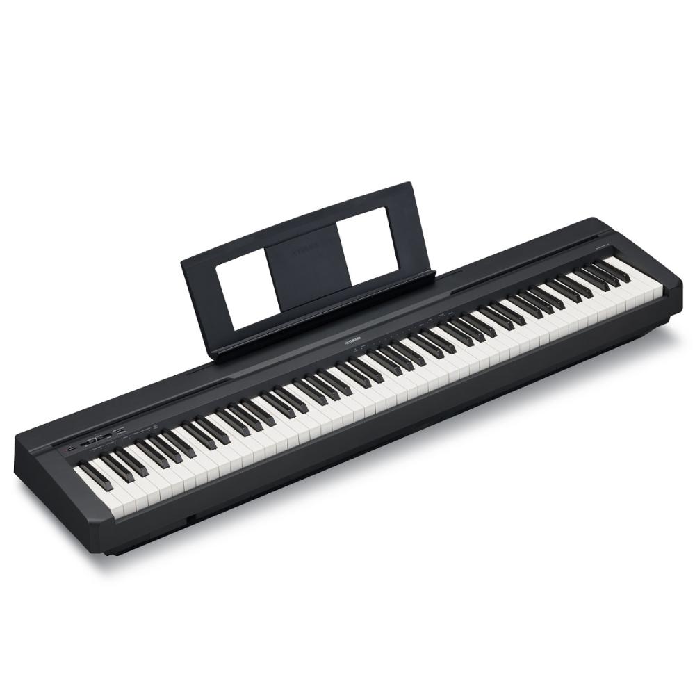 YAMAHA P45 PIANOFORTE DIGITALE 88 TASTI PESATI P-45 STAGE PIANO PEDALE SUSTAIN LEGGIO ALIMENTATORE