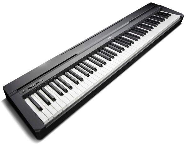 YAMAHA P45 PIANOFORTE DIGITALE 88 TASTI PESATI P-45 STAGE PIANO PEDALE SUSTAIN LEGGIO ALIMENTATORE