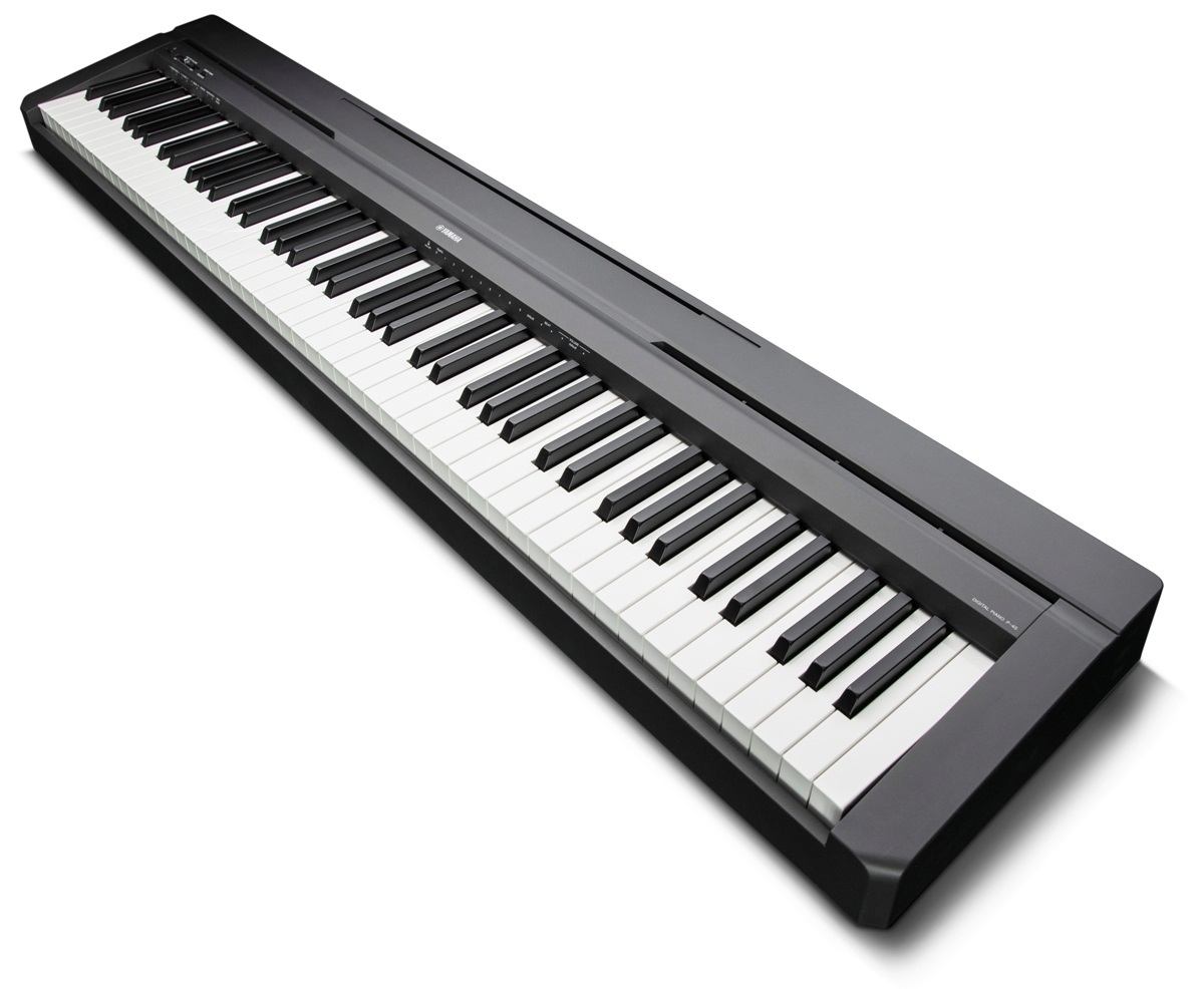 YAMAHA P45 PIANOFORTE DIGITALE 88 TASTI PESATI P-45 STAGE PIANO PEDALE SUSTAIN LEGGIO ALIMENTATORE - SOSTITUTO P145 !!