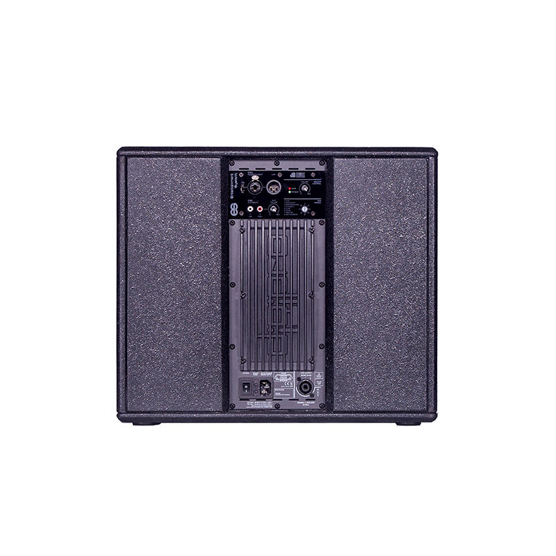 DB TECHNOLOGIES ES802 IMPIANTO COMPLETO ATTIVO 1200W SUBWOOFER + 2 SATELLITI SISTEMA AUDIO BIAMPLIFICATO COMPLETO 8x3"-1x12