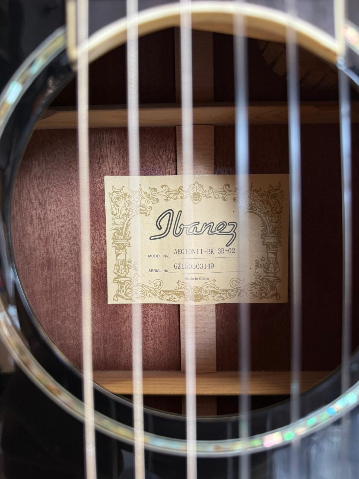 Ibanez AEG10NIIBK – Chitarra Classica Elettrificata Usata