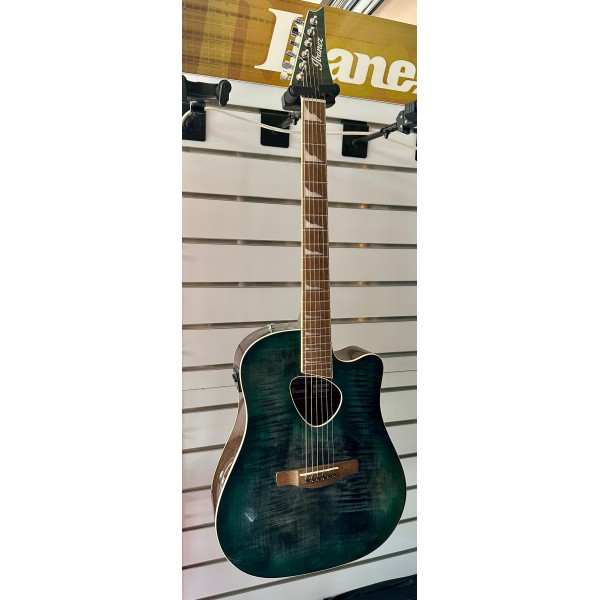 Ibanez ALT30FMEDB IBA - chitarra acustica con custodia semirigida