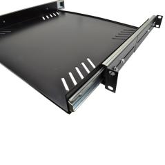 COBRA CLS-129 MENSOLA CON RIPIANO SCOREVOLE DA 1 UNITA' RACK 19"