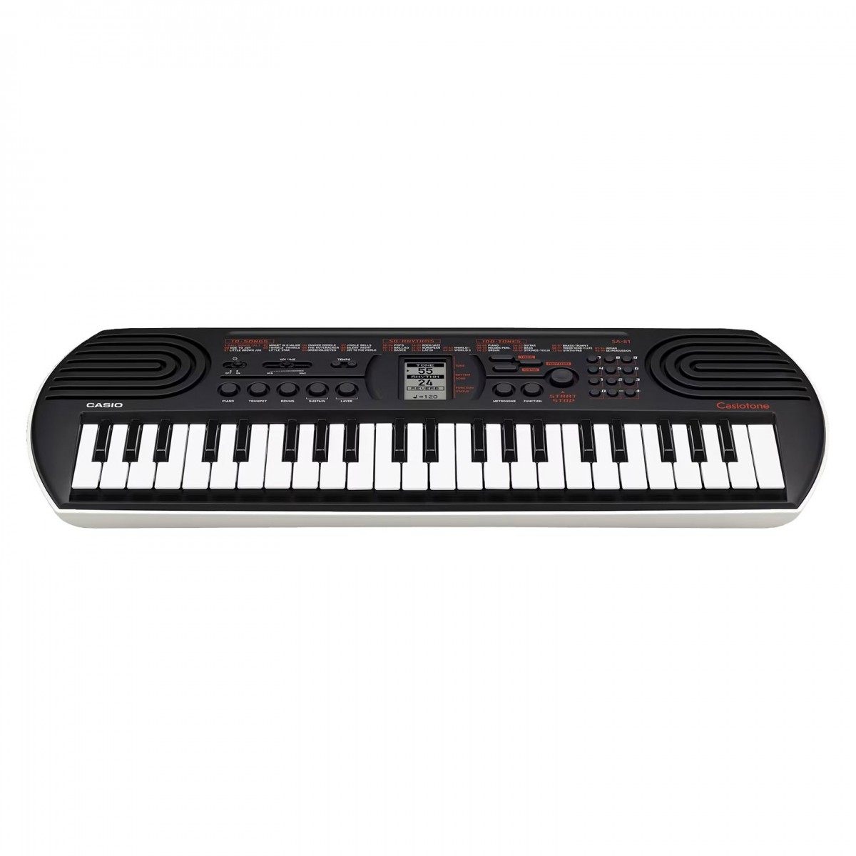 CASIO SA81 TASTIERA PORTATILE 44 TASTI MINI 100 SUONI 50 RITMI SENZA ALIMENTATORE