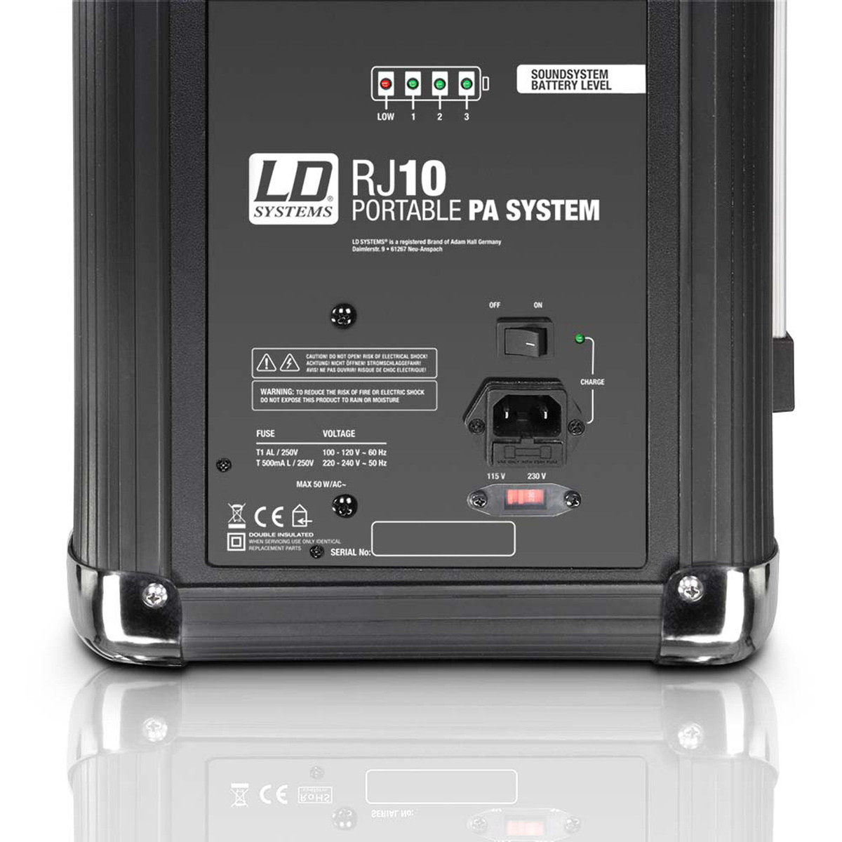 LD SYSTEM S ROADJACK 10 ALTOPARLANTE PA