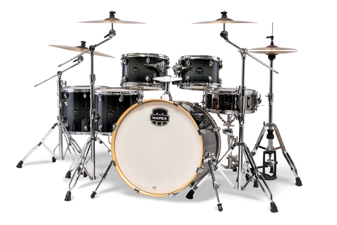 MAPEX IT AR628SFUVOZ ARMORY STUDIOEASE FAST 6 PEZZI BLACK ONYX BURST