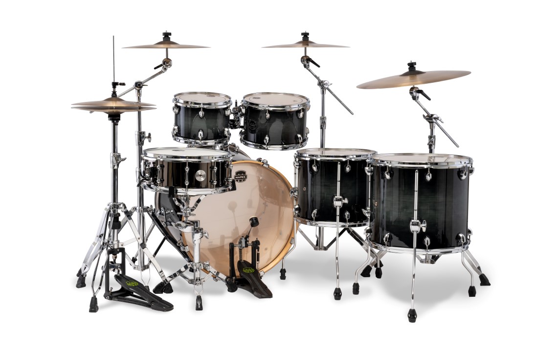 MAPEX IT AR628SFUVOZ ARMORY STUDIOEASE FAST 6 PEZZI BLACK ONYX BURST