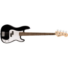 Squier Sonic Precision Bass®, Laurel Fingerboard, White Pickguard, Black