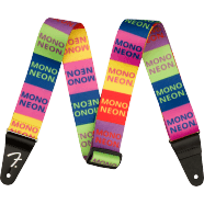 Fender "MonoNeon Logo Strap, Multi-Color, 2"""