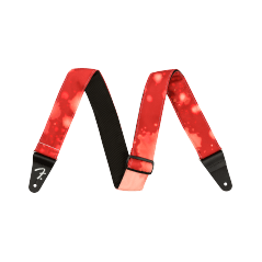 Fender "Tie Dye Acid Wash Strap, Red, 2"""