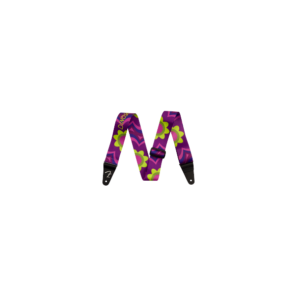 Fender "J Mascis Strap, Magenta Flower, 2"""