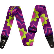Fender J Mascis Magenta Flower Strap