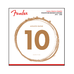 Fender 860XL Phosphor Bronze Dura Tone Coated 10-48