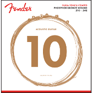 Fender 860XL Phosphor Bronze Dura Tone® Coated 10-48