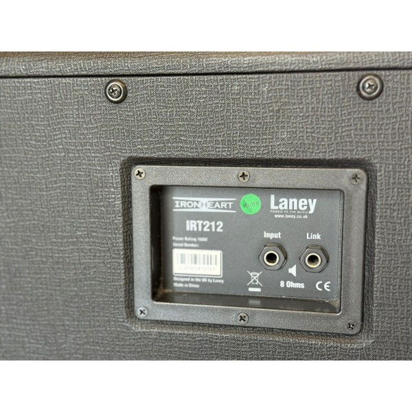 Laney IRT212 Cabinet 2x12" Usato – Ottime Condizioni