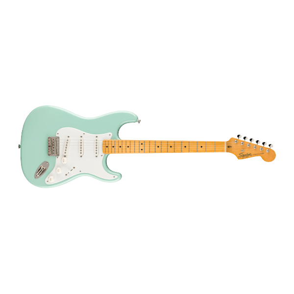 FENDER Classic VIbe '50s Stratocaster Ht MP Parchment Pickguard Surf Green