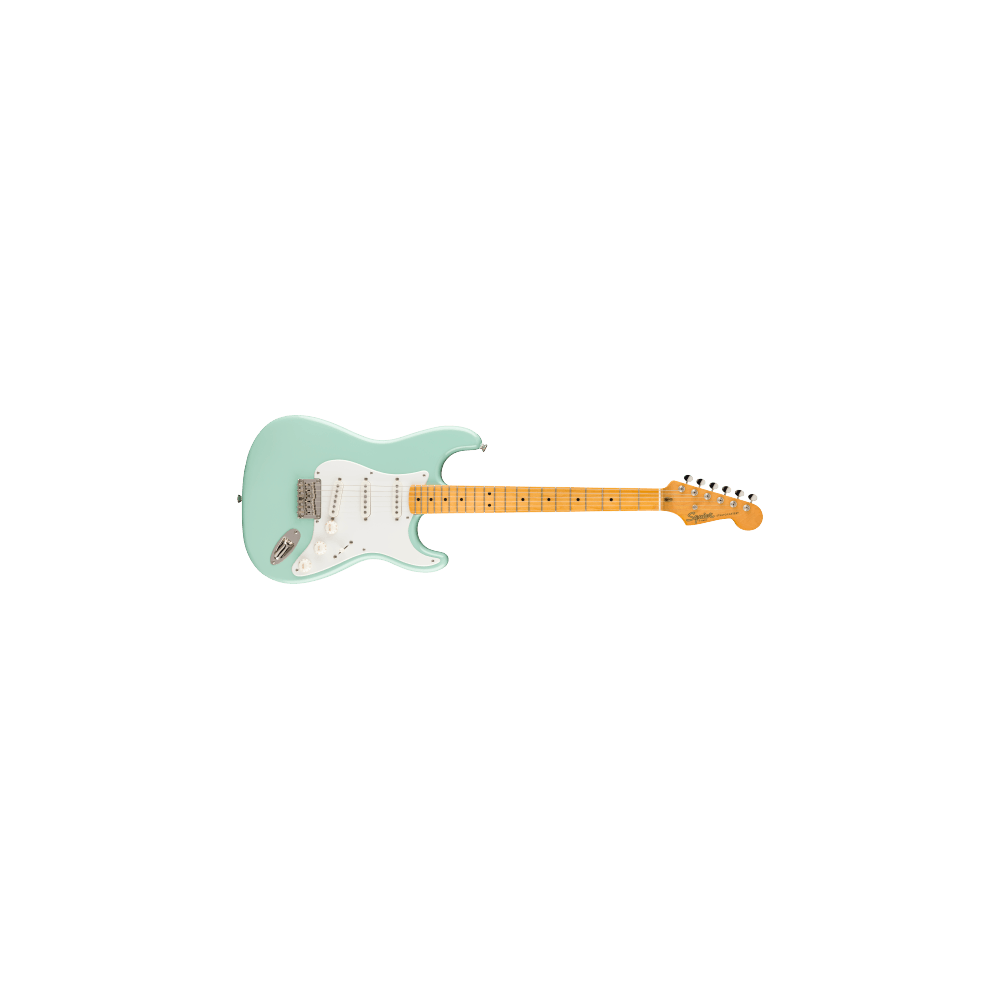 FENDER Classic VIbe '50s Stratocaster Ht MP Parchment Pickguard Surf Green