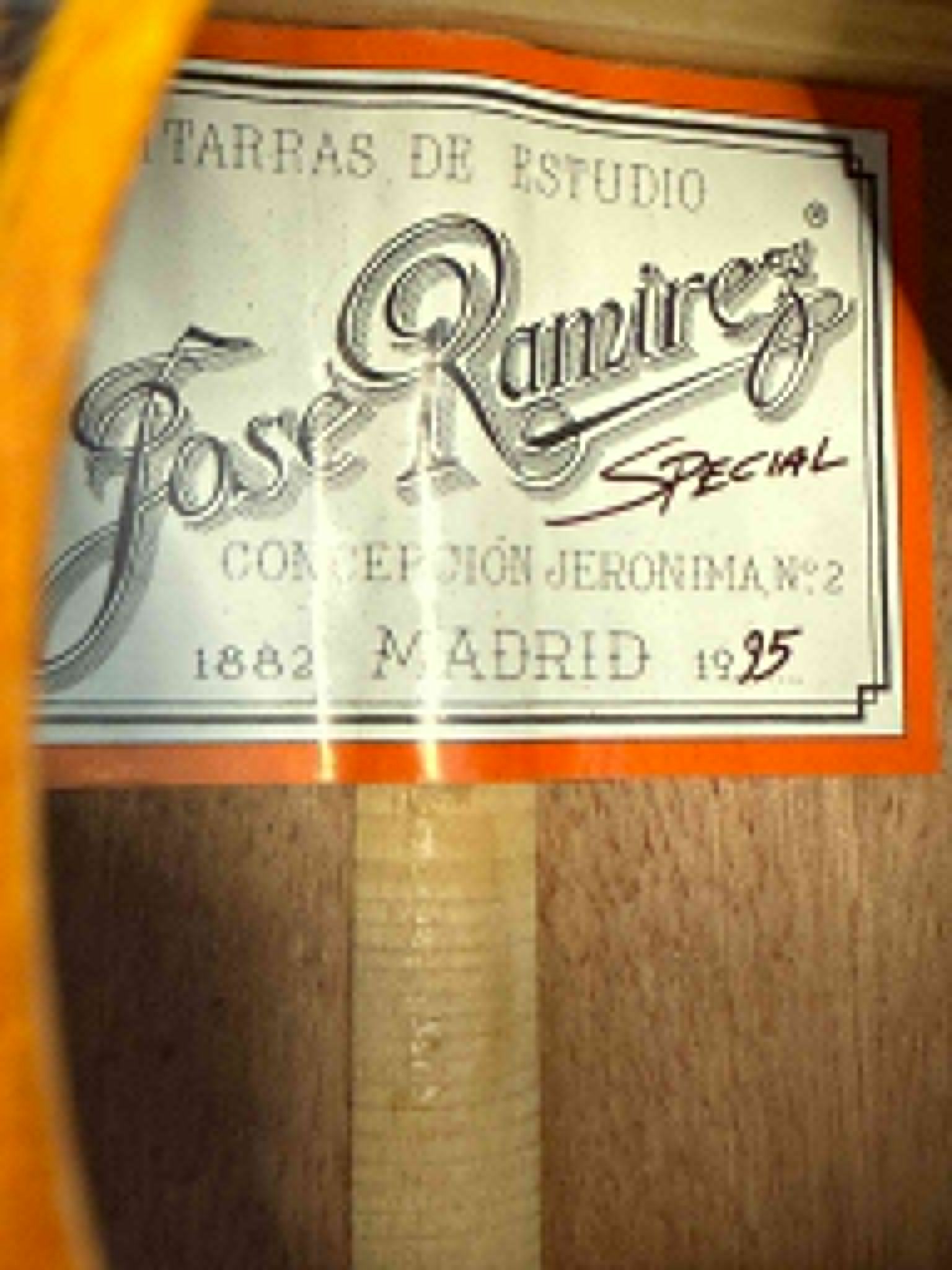 Chitarra Classica Ramírez Estudio Special (Madrid 1995) n°2 (USATO)