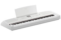 YAMAHA DGX670WH WHITE PIANOFORTE DIGITALE ARRANGER DGX670 88 TASTI GRADED HAMMER COLORE BIANCO