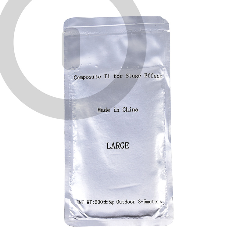 WISDOM XC-5138 POLVERE DI TITANIO COMPOSITO TI PER FONTANE FREDDE SPARK MACHINE DA 200 GRAMMI ALTEZZA 1 - 6 METRI