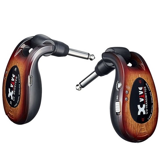 XVIVE U2 RADIOMIROFONO TRASMETTITORE-RICEVITORE SISTEMA RADIO WIRELESS DIGITALE 2 4GHZ DUAL USB RICARICABILE 5 ORE JACK REGOLABI