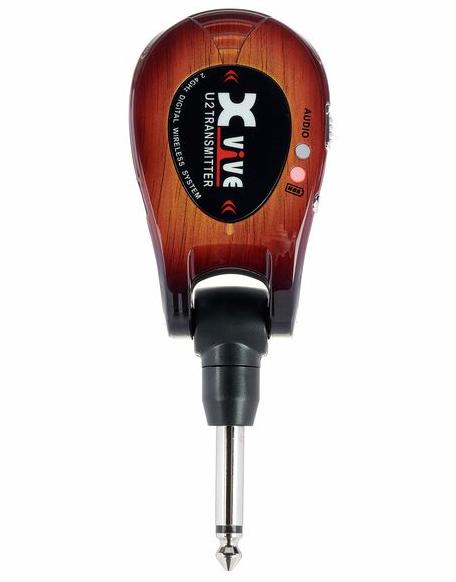 XVIVE U2 RADIOMIROFONO TRASMETTITORE-RICEVITORE SISTEMA RADIO WIRELESS DIGITALE 2 4GHZ DUAL USB RICARICABILE 5 ORE JACK REGOLABI