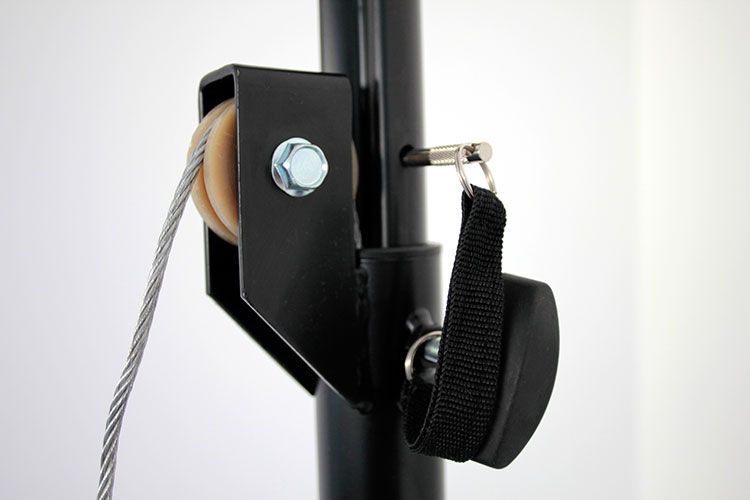 COBRA PRO SV3 STATIVO LUCI WIND UP AD ARGANO ALTEZZA 3 METRI CARICO 70KG