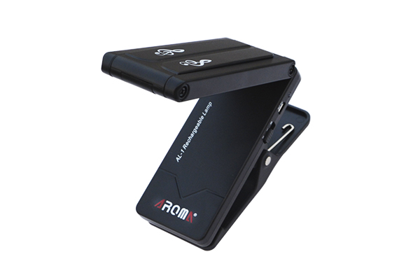 AROMA AL-1 LAMPADA 10 LED DA LEGGIO RIPIEGABILE BATTERIA RICARICABILE USB INDICATORE DI CARICA + CAVO