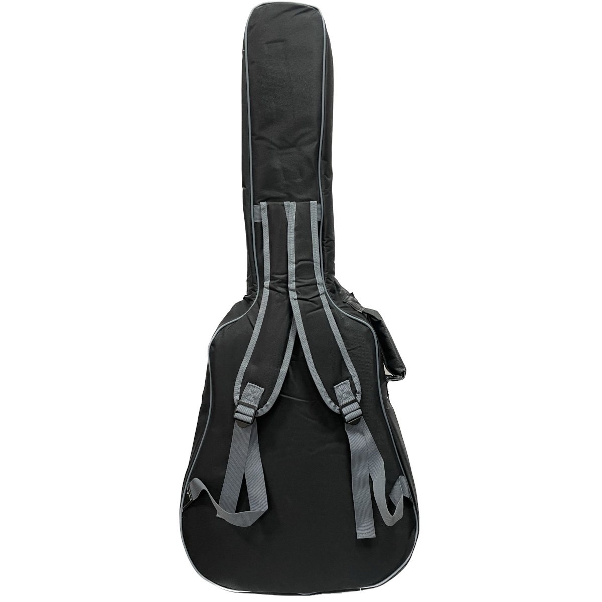 Extreme  BAG WG12 BORSA IMBOTTITA PER CHITARRA ACUSTICA 12MM CON 2 TASCHE FRONTALI COLORE NERO