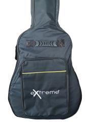 Extreme  BAG WG8 BORSA IMBOTTITA PER CHITARRA ACUSTICA 8MM CON 2 TASCHE FRONTALI COLORE NERO