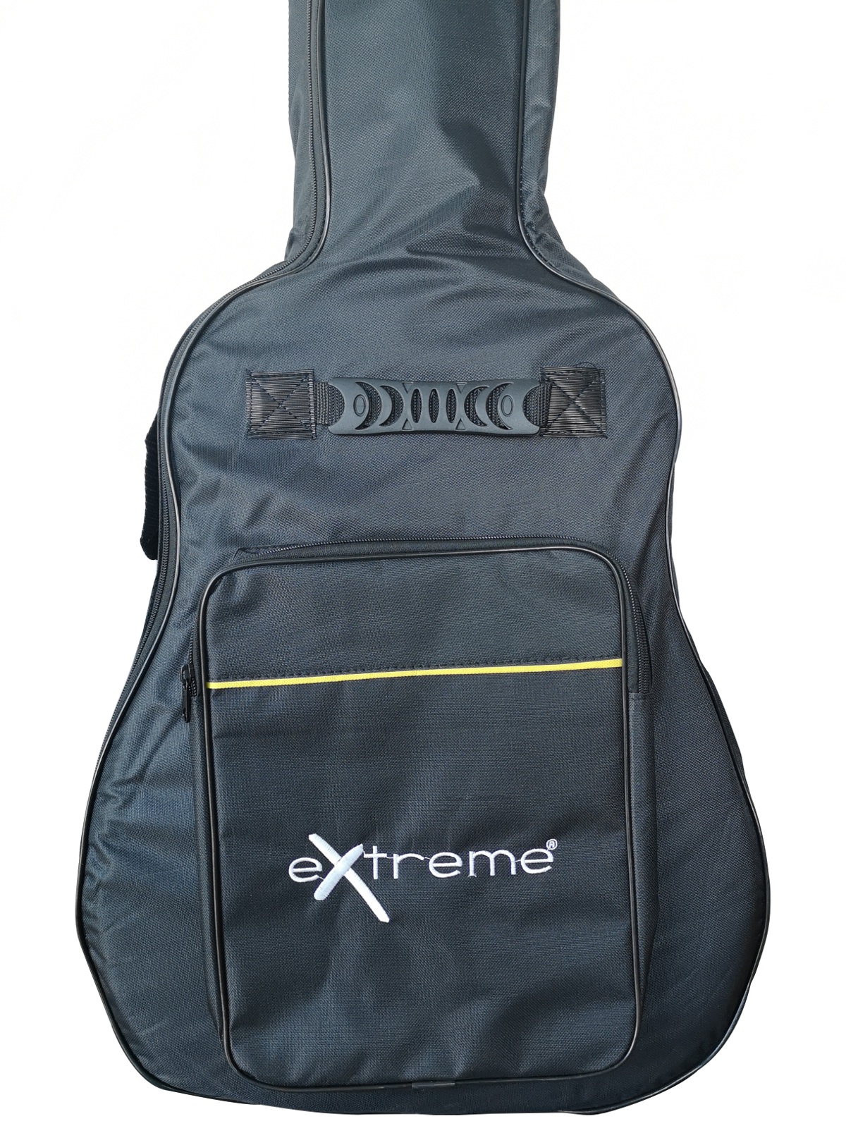 Extreme  BAG WG8 BORSA IMBOTTITA PER CHITARRA ACUSTICA 8MM CON 2 TASCHE FRONTALI COLORE NERO