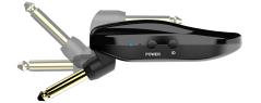 AROMA ARG-05 TRASMETTITORE-RICEVITORE SISTEMA RADIO WIRELESS PER CHITARRA 5 8GHZ RICARICABILE USB JACK REGOLABILE