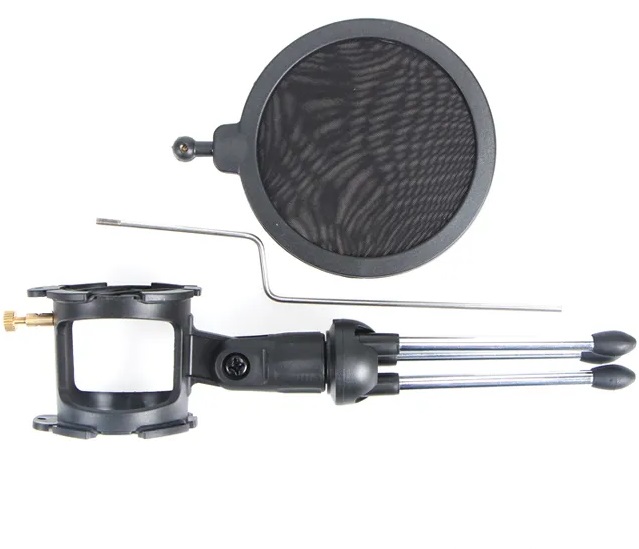 EXTREME F9 ASTA DA TAVOLO PER MICROFONO CON SUPPORTO ANTI SHOCK E FILTRO ANTI POP INTEGRATO