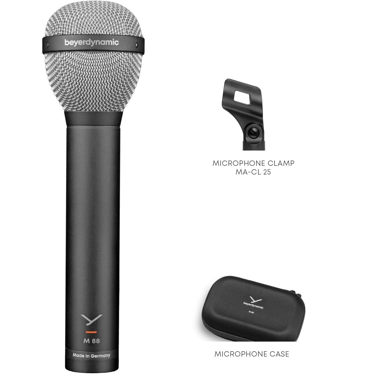BEYERDYNAMIC M88 (2023) MICROFONO DINAMICO IPERCARDIOIDE PER VOCE CASSA TOM FIATI