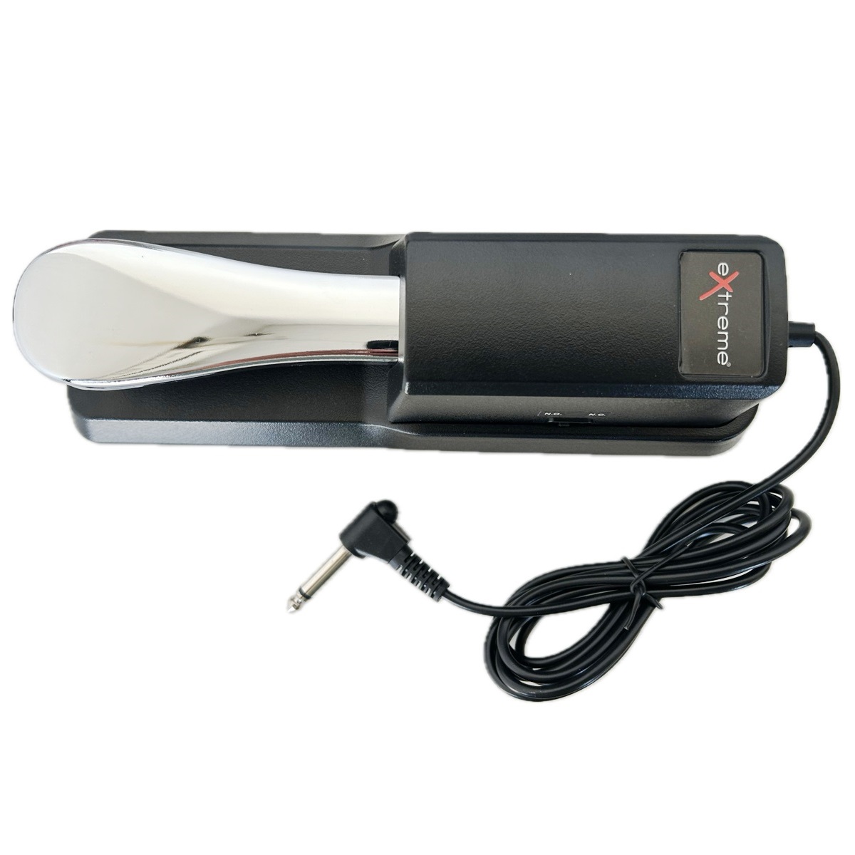 EXTREME TB-100 PEDALE SUSTAIN PROFESSIONALE TIPO PIANO A GAMBA LUNGA PIANOFORTE DIGITALE TASTIERA CAVO E SWITCH INVERSIONE POLAR