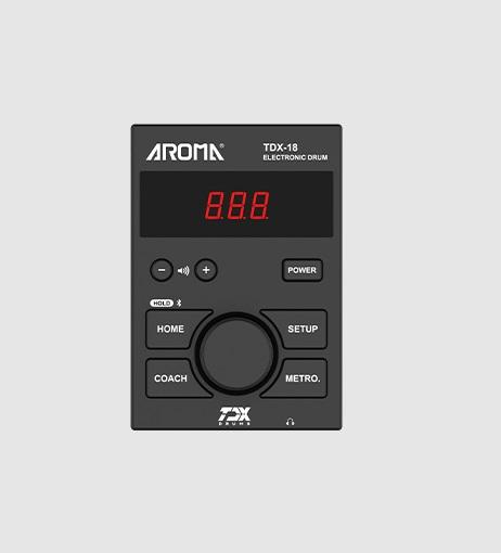 AROMA TDX-18 BATTERIA ELETTRONICA 8 PEZZI CON MODULO SONORO E RACK DI MONTAGGIO