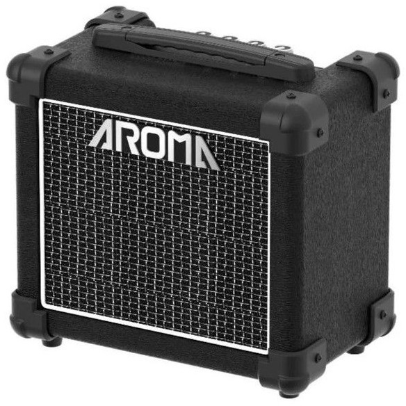 AROMA AG-10S AMPLIFICATORE CLEAN + OVERDRIVE 10 WATT 5" PER CHITARRA ELETTRICA CON BLUETOOTH