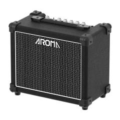 AROMA AG-20 AMPLIFICATORE CLEAN + OVERDRIVE 20 WATT 6 5" PER CHITARRA ELETTRICA CON EFFETTI BLUETOOTH