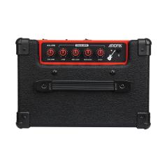 AROMA AG-20B AMPLIFICATORE CLEAN + OVERDRIVE 20 WATT 6 5" PER BASSO CON EFFETTI E BLUETOOTH